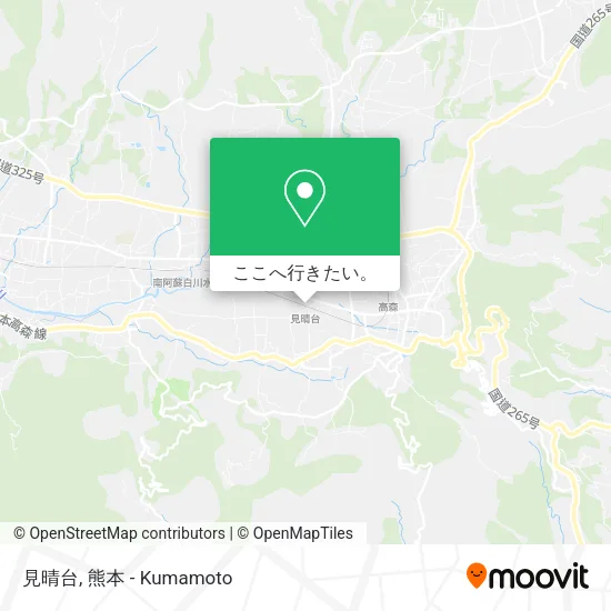 見晴台地図