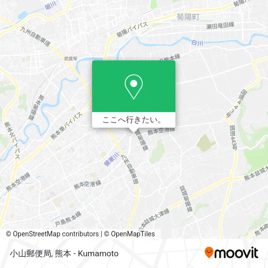 小山郵便局地図