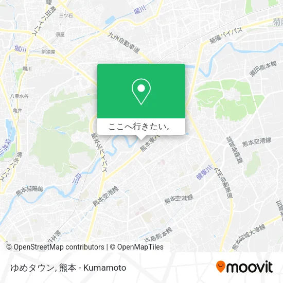 ゆめタウン地図