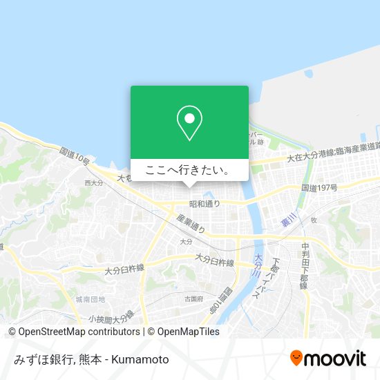 みずほ銀行地図