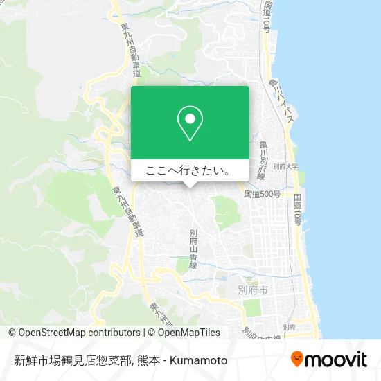 新鮮市場鶴見店惣菜部地図