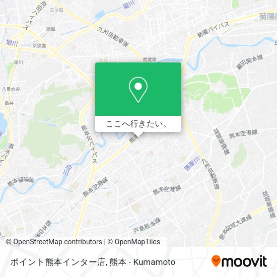 ポイント熊本インター店地図