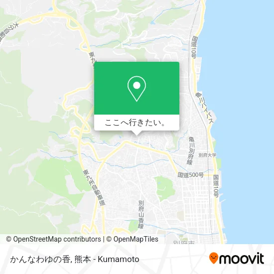 かんなわゆの香地図
