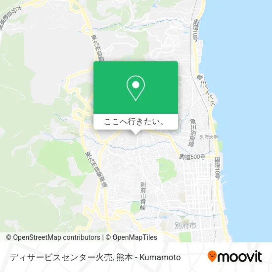 ディサービスセンター火売地図