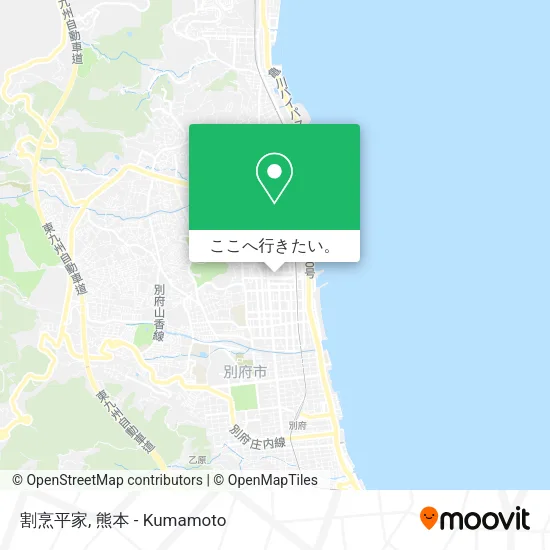 割烹平家地図