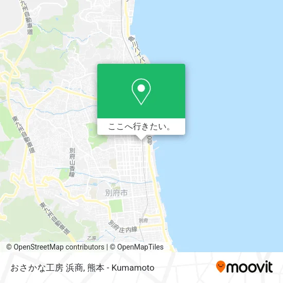 おさかな工房 浜商地図