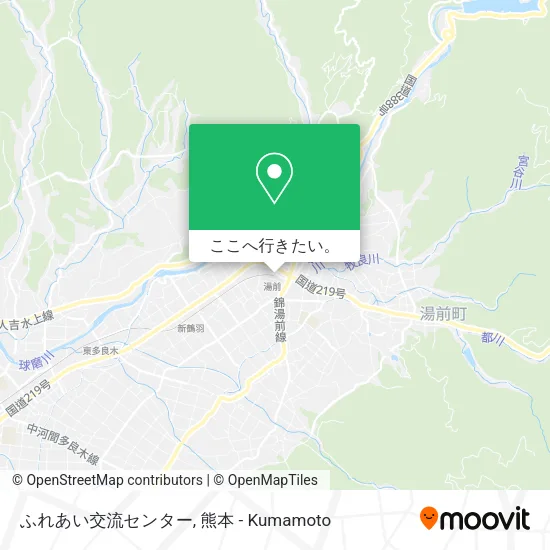 ふれあい交流センター地図