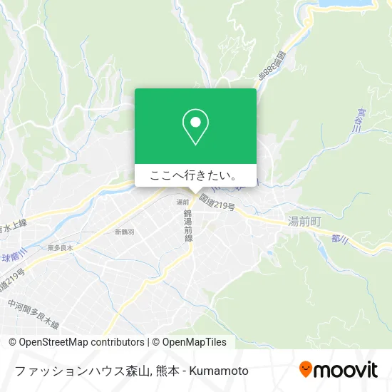 ファッションハウス森山地図