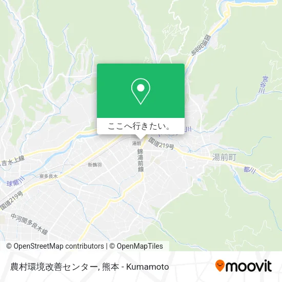 農村環境改善センター地図