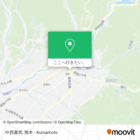 中西書房地図