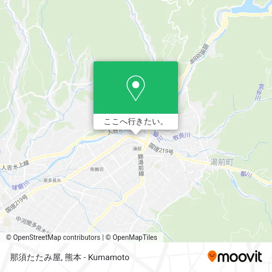 那須たたみ屋地図