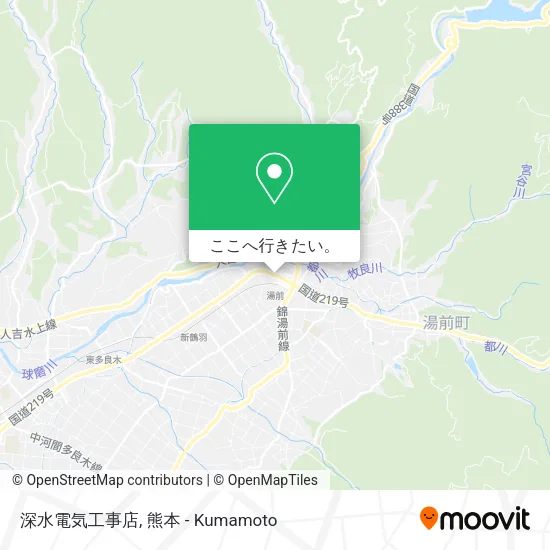 深水電気工事店地図