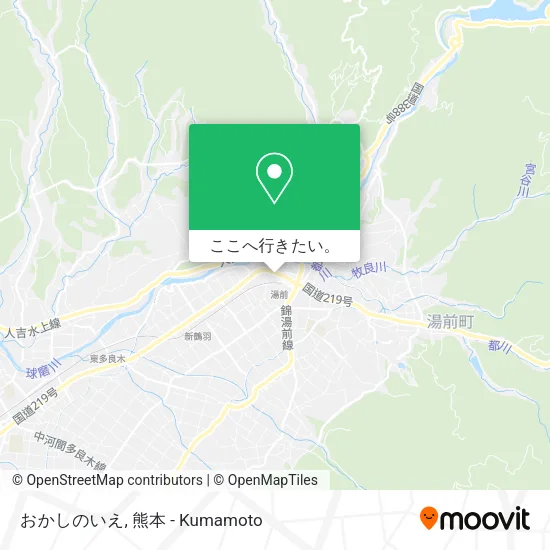 おかしのいえ地図