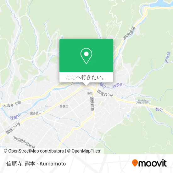 信順寺地図