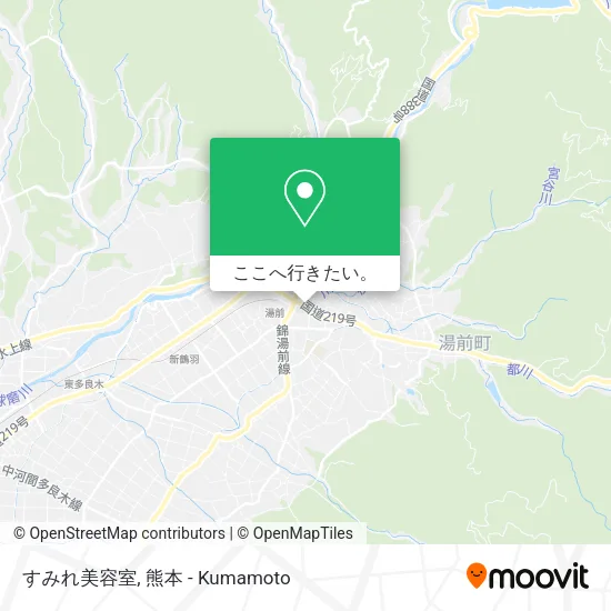 すみれ美容室地図