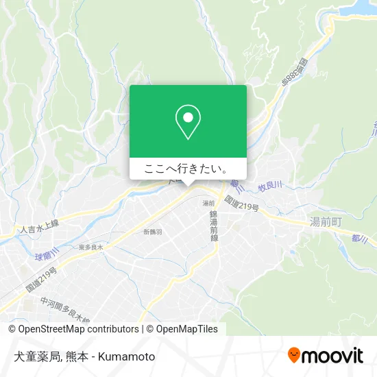 犬童薬局地図