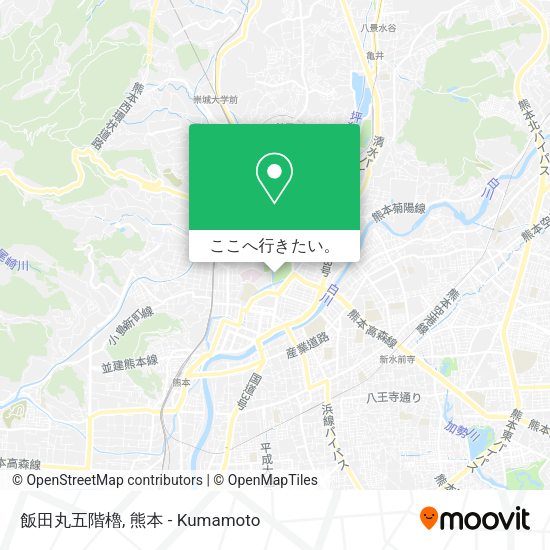 飯田丸五階櫓地図