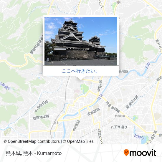 熊本城地図