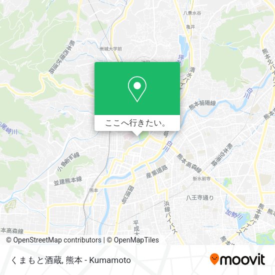 くまもと酒蔵地図