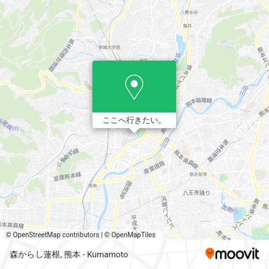 森からし蓮根地図