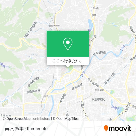 南坂地図
