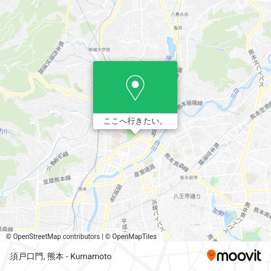 須戸口門地図