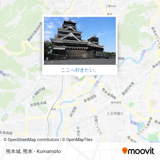 熊本城地図