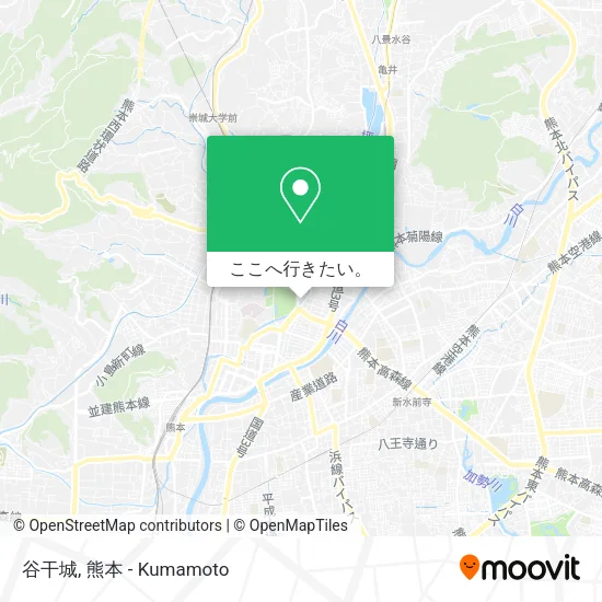 谷干城地図