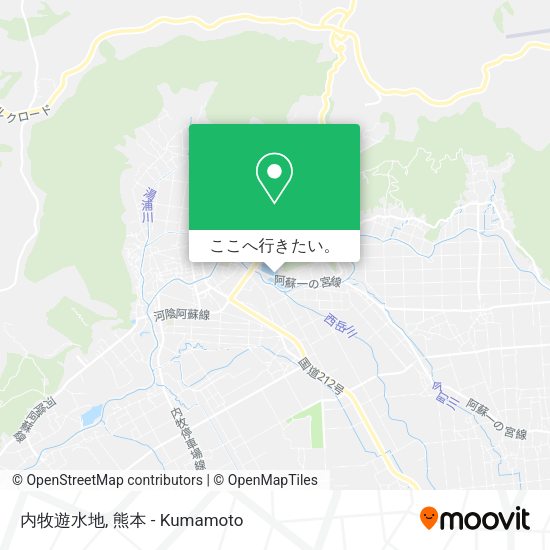 内牧遊水地地図