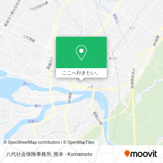 八代社会保険事務所地図