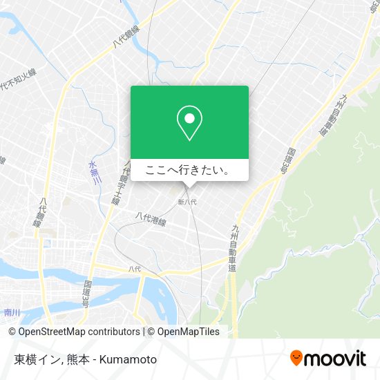 東横イン地図