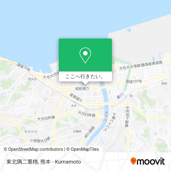 東北隅二重櫓地図