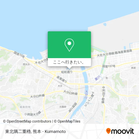 東北隅二重櫓地図