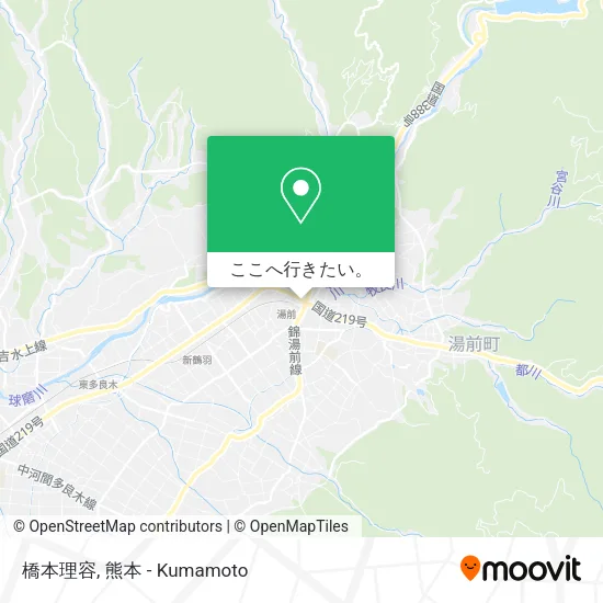 橋本理容地図