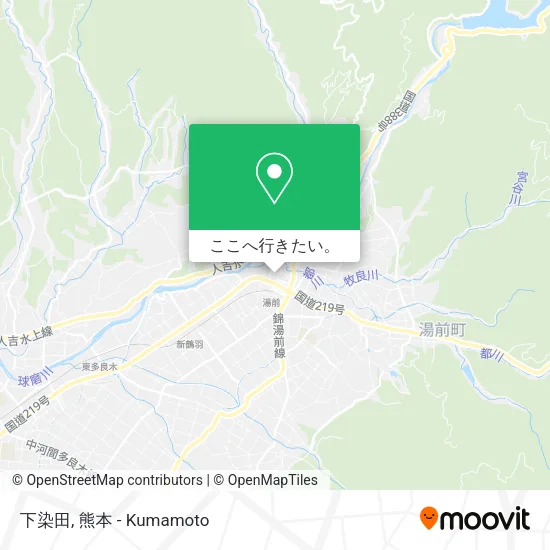 下染田地図