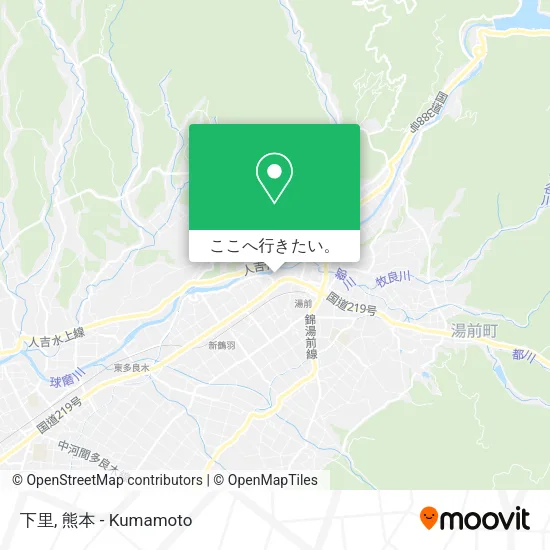 下里地図