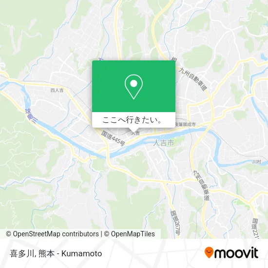 喜多川地図