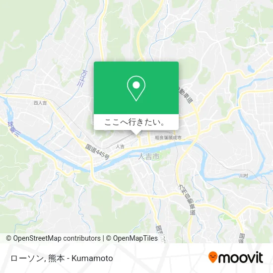 ローソン地図