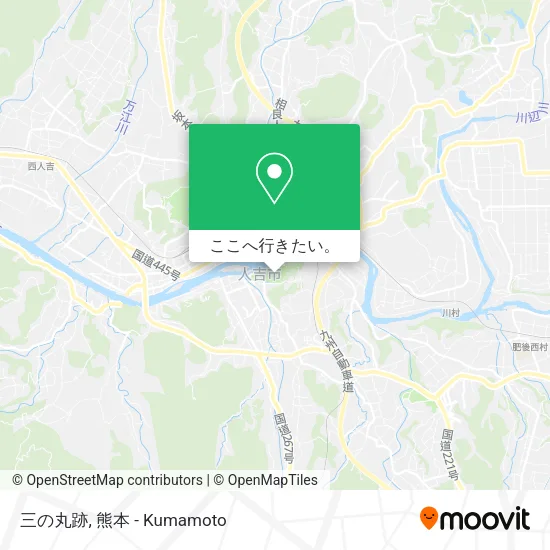 三の丸跡地図