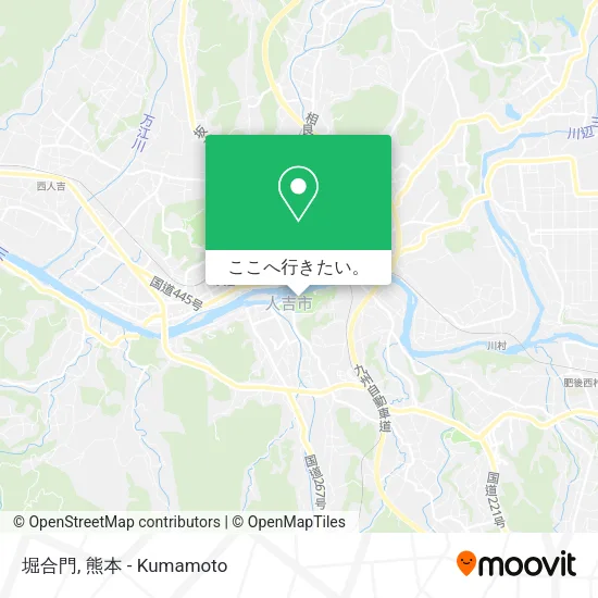 堀合門地図