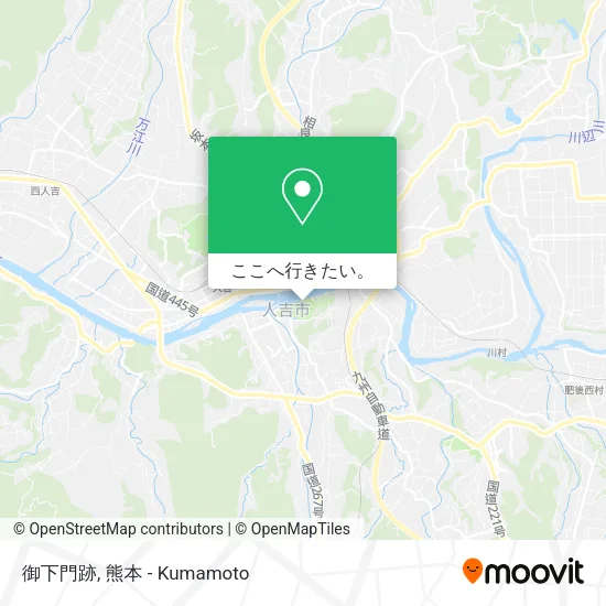 御下門跡地図