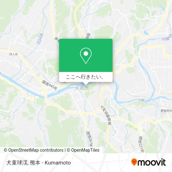 犬童球渓地図