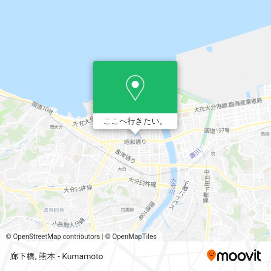 廊下橋地図