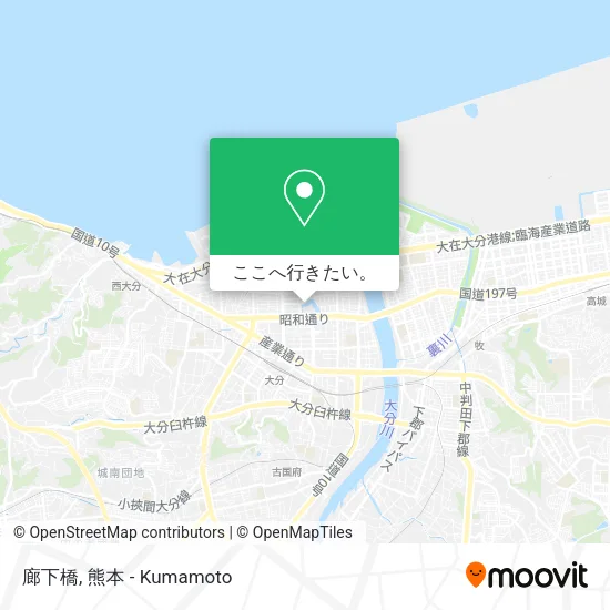 廊下橋地図