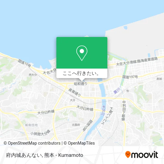 府内城あんない地図