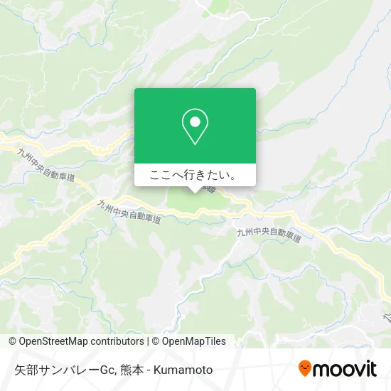矢部サンバレーGc地図