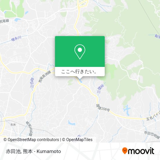 赤田池地図
