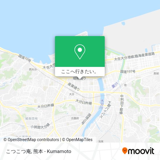 こつこつ庵地図