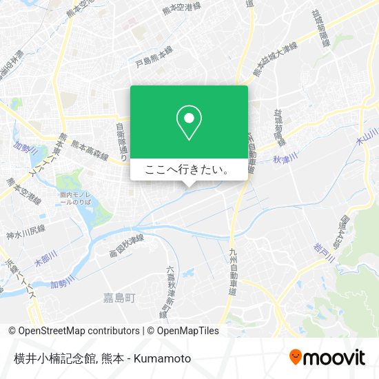 横井小楠記念館地図