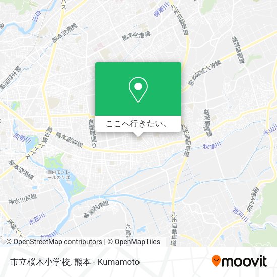 市立桜木小学校地図
